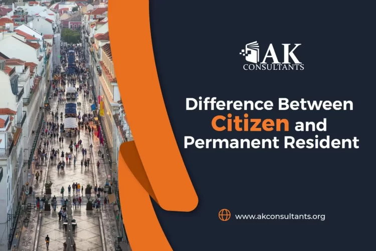 Difference Between a Citizen and a Permanent Resident
